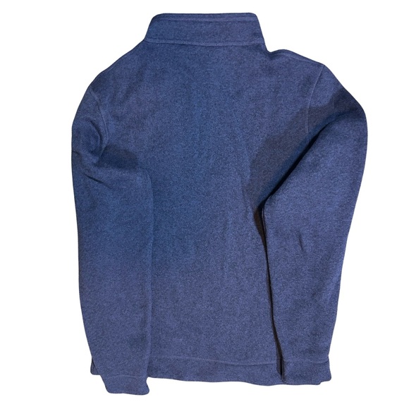 $158 NWT Peter Millar Crown Sweater Fleece Quarter Zip Small Navy Blue MF22K60 - Picture 6 of 9